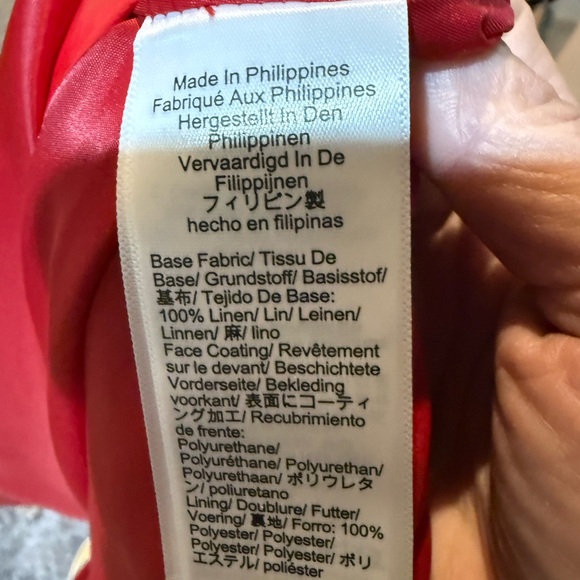 J. Crew laminated linen wrap skirt NWT - Picture 8 of 8